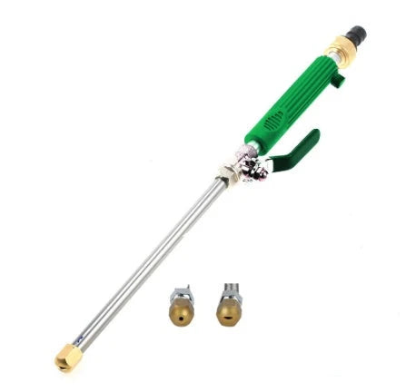 High-powered electric spray washer with aluminum alloy and copper construction, designed for effortless car cleaning and outdoor maintenance