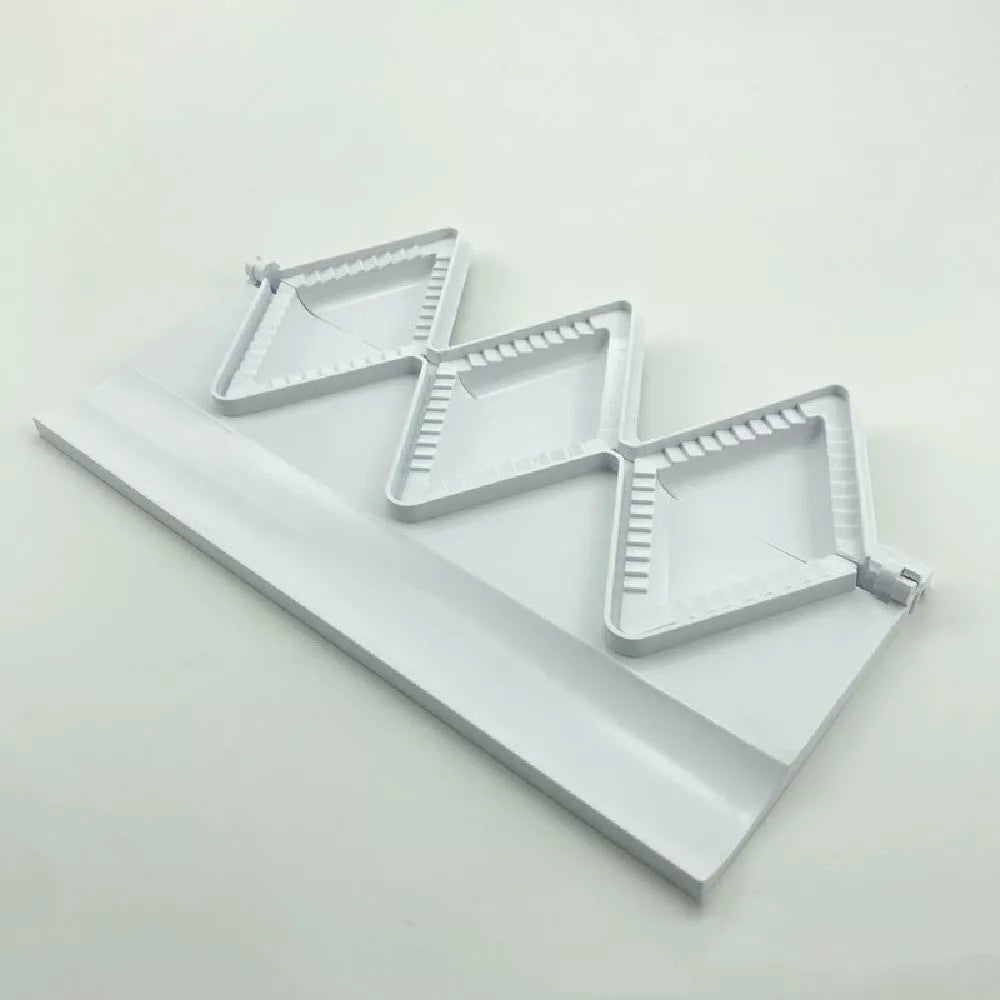 Modern pure white dumpling mold for easy homemade dumpling preparation