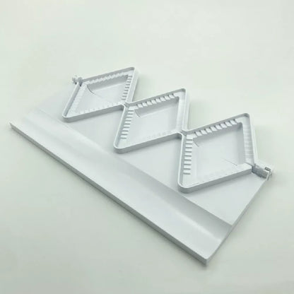 Modern pure white dumpling mold for easy homemade dumpling preparation