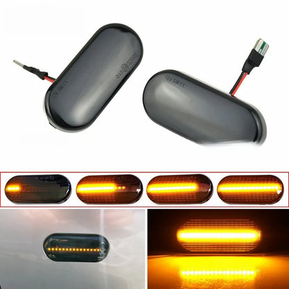 Flowing water style fender side turn signal lamp for Skoda Octavia 1U