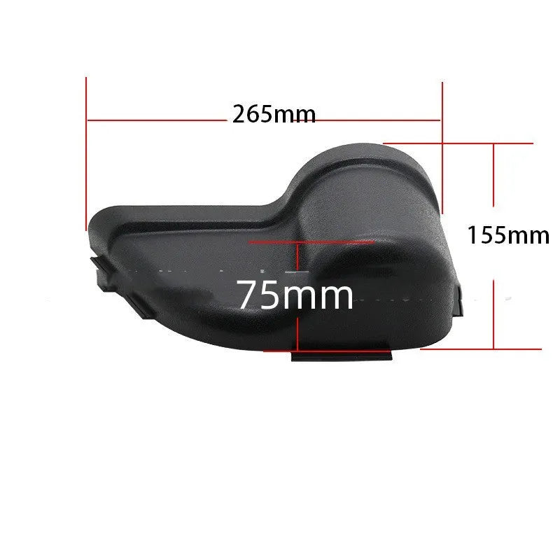 Jeep Wrangler black ABS door storage box for 2011-2020 JK and JL model interiors