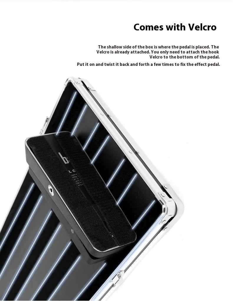 Aviation Box Guitar Single Piece Comprehensive Effect Device with T-EC8 configuration and flight case