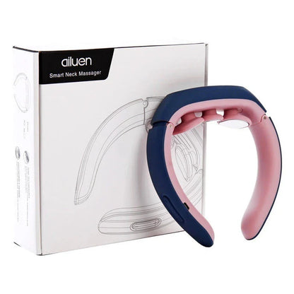 Therapeutic Neck Massager with Soothing Vibrations and Targeted Acupressure for Neck and Shoulder Pain Relief