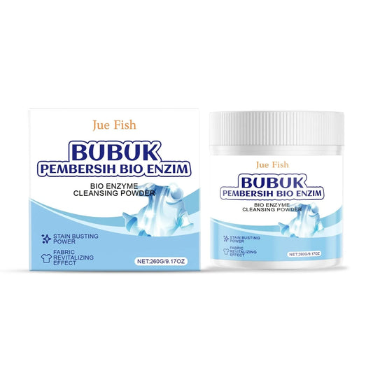 260g bio enzyme cleansing powder container for laundry stain removal