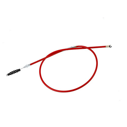 Clutch and accelerator control cable for scramble motorcycle ATV in black, blue, red, or yellow, 0.98m long.