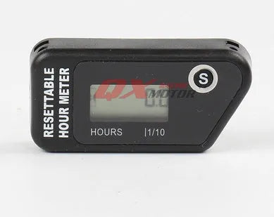 YSDS black waterproof electronic timer with LCD display for vehicle maintenance scheduling