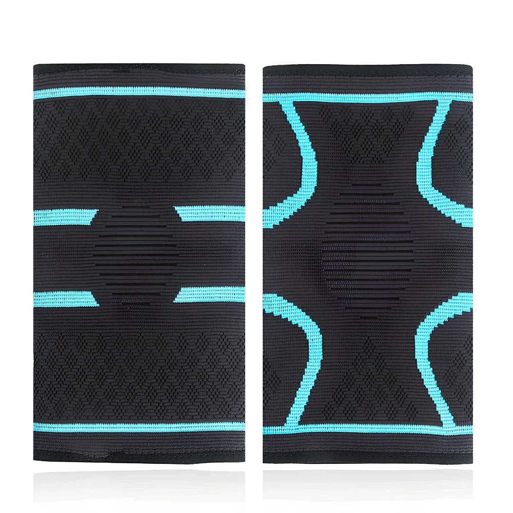 AOLIKES black elbow support with latex silk lining for basketball and volleyball sports compression