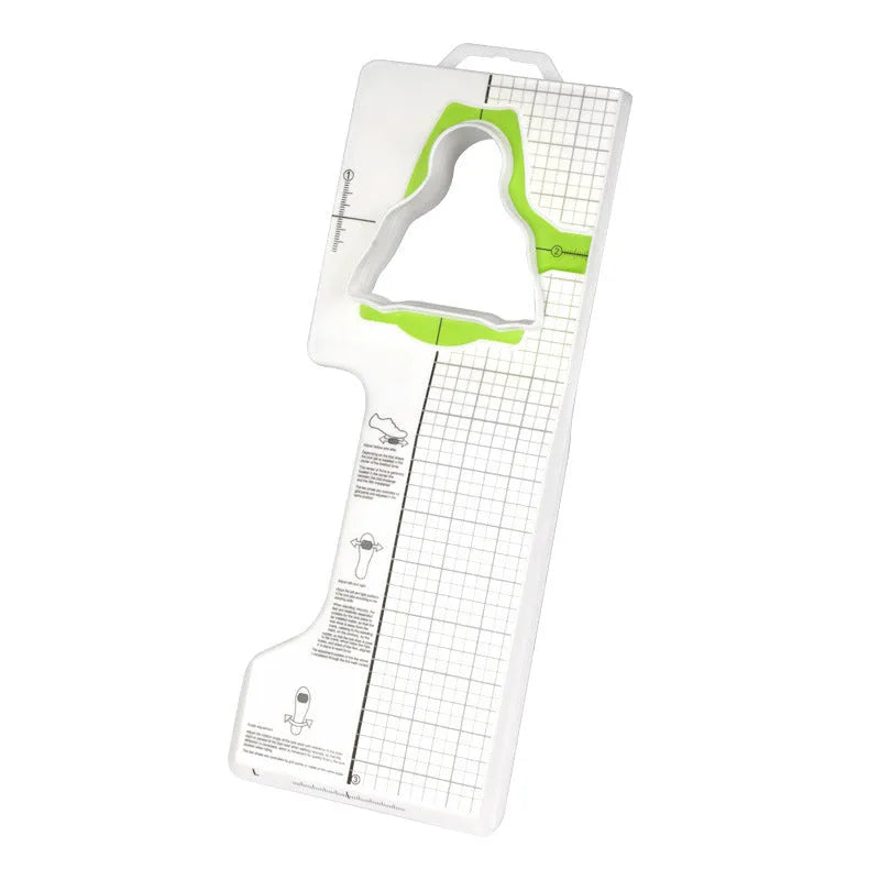 Locking plate adjustment tool for bicycle cleats on a workbench.