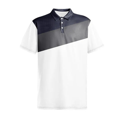 Men's loose fit short sleeve T-shirt with 3D digital printing in colour LM-PL047, sizes S to 3XL
