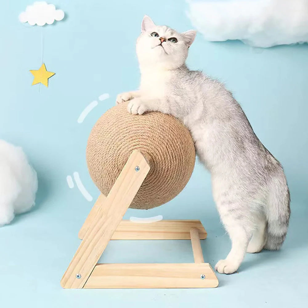Professional Vertical Cat Toy Sisal Cat Catching Ball for furniture protection and cat entertainment