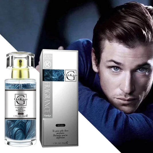 Pheromone perfume bottle with 18-25% concentration, showing P222 and P223 colour-coded variants for men and women