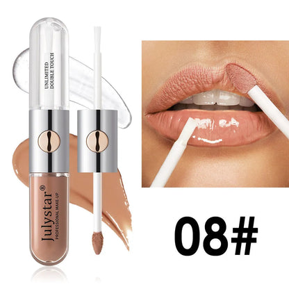 6ml tube of women's moisturising lip gloss available in nine colour styles