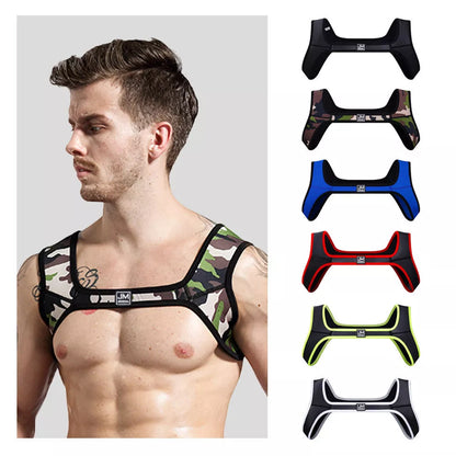 Men's fitness neoprene sports straps for shoulder support in various colors