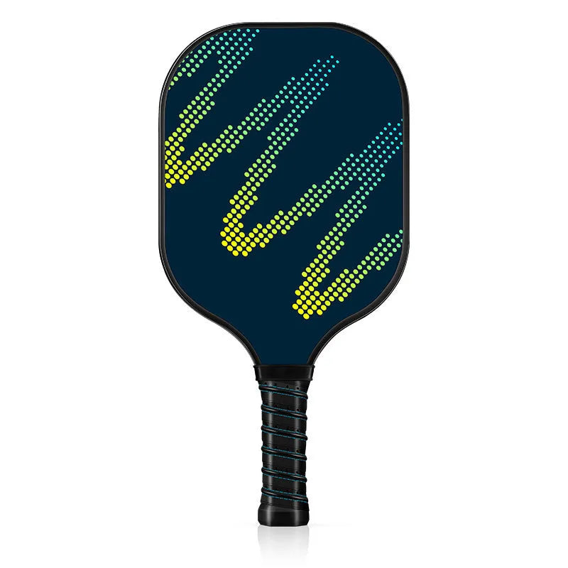 High density fibreglass table tennis racket with a single red rubber surface for outdoor sports.