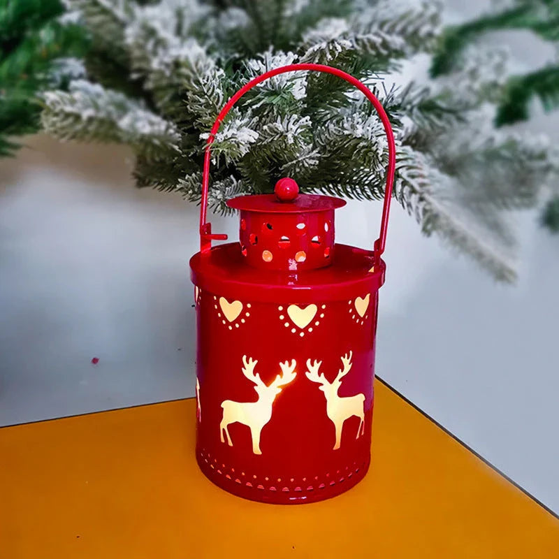 Enchanting LED Christmas candle lights with a captivating Nordic-inspired design, creating a warm, festive ambiance in any holiday setting.