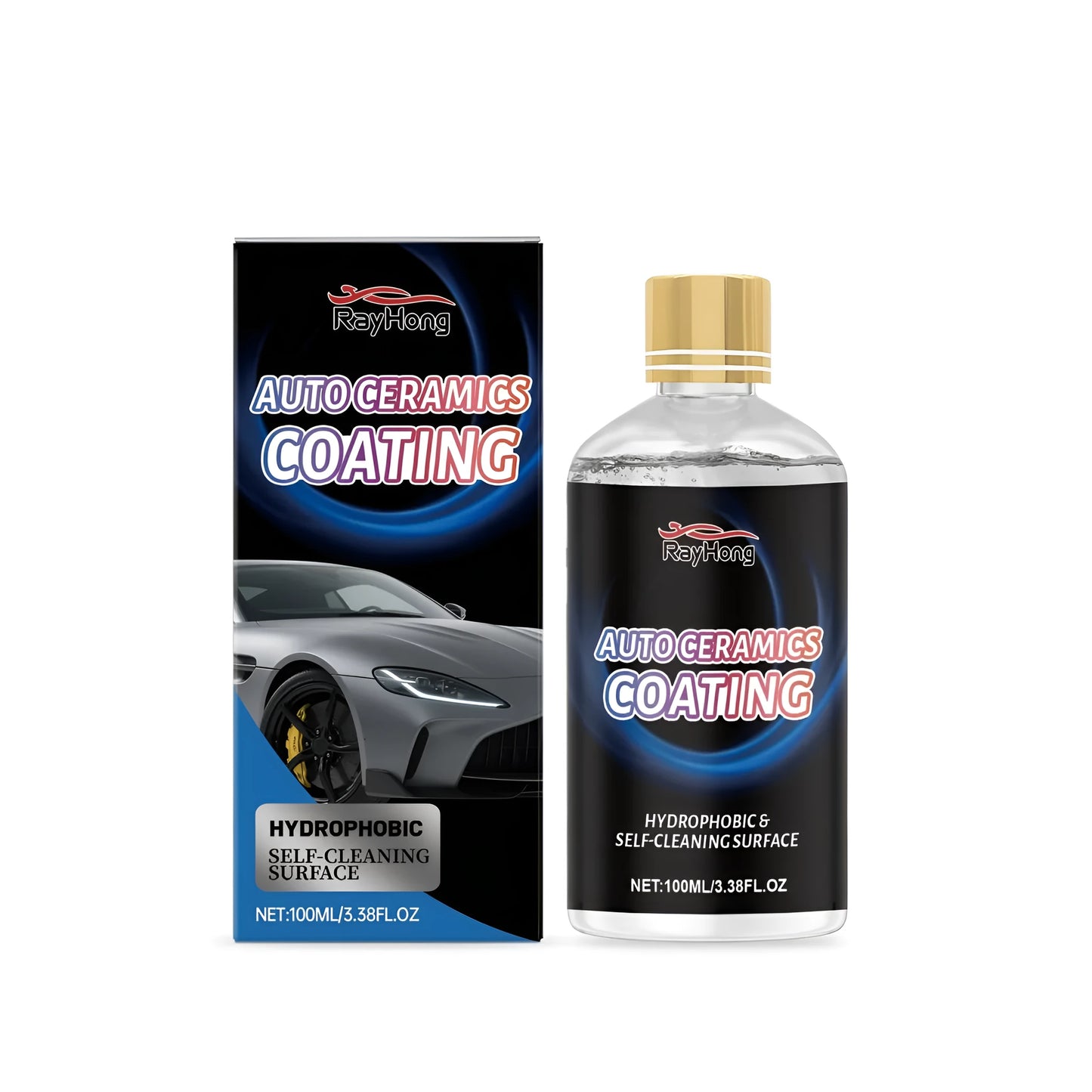 100ml bottle of PTFE automobile ceramic coating agent for car paint protection