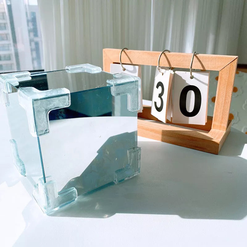 DIY Tulip Flower Night Light Kit with mirror finish in six colors