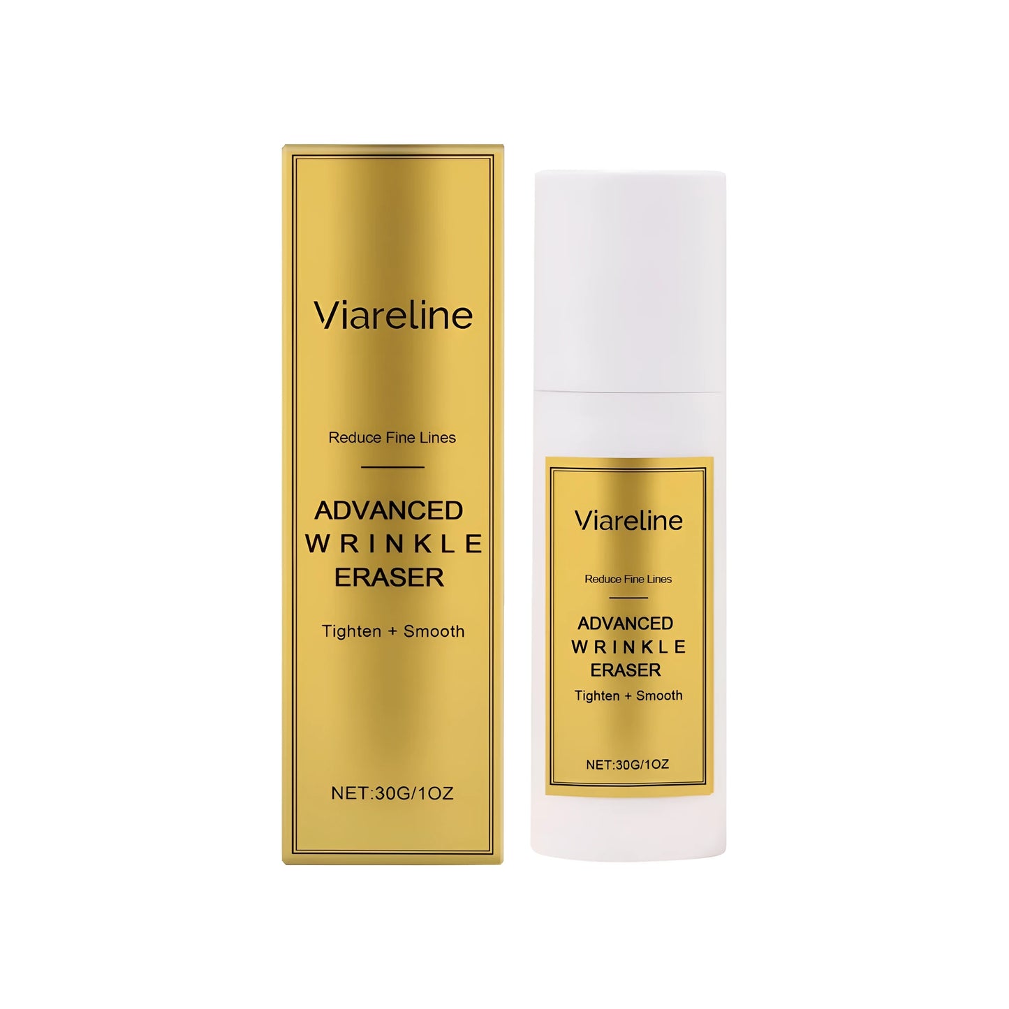 30g jar of anti-wrinkle cream with hyaluronic acid and collagen for facial skincare