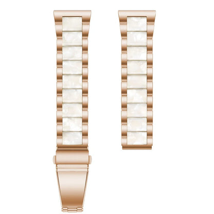 Fashion Personality resin watch strap in multiple colours showing 18cm length and connection points for Apple Watch and universal 22mm watches