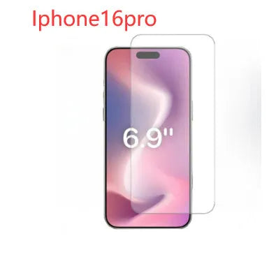 Tempered glass screen protector with 9H hardness and oleophobic coating for iPhone and Samsung phones