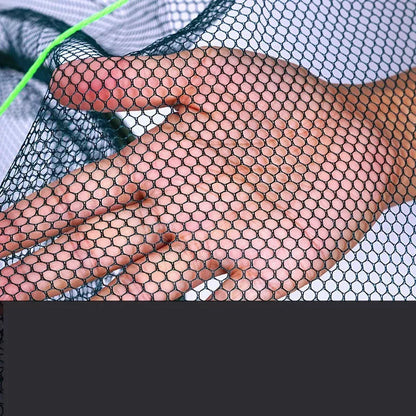 Green folding mouth net moving fishing gear for prawn catching