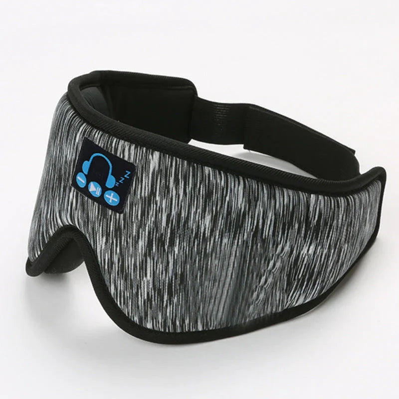 Wireless Bluetooth 5.0 Sleep Headphones with Plush Sleep Mask and Music Player