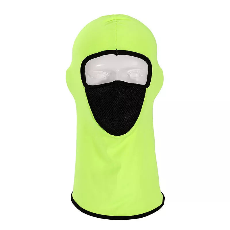 Printed Breathable Headgear Mask in various colors for windproof and sunscreen protection