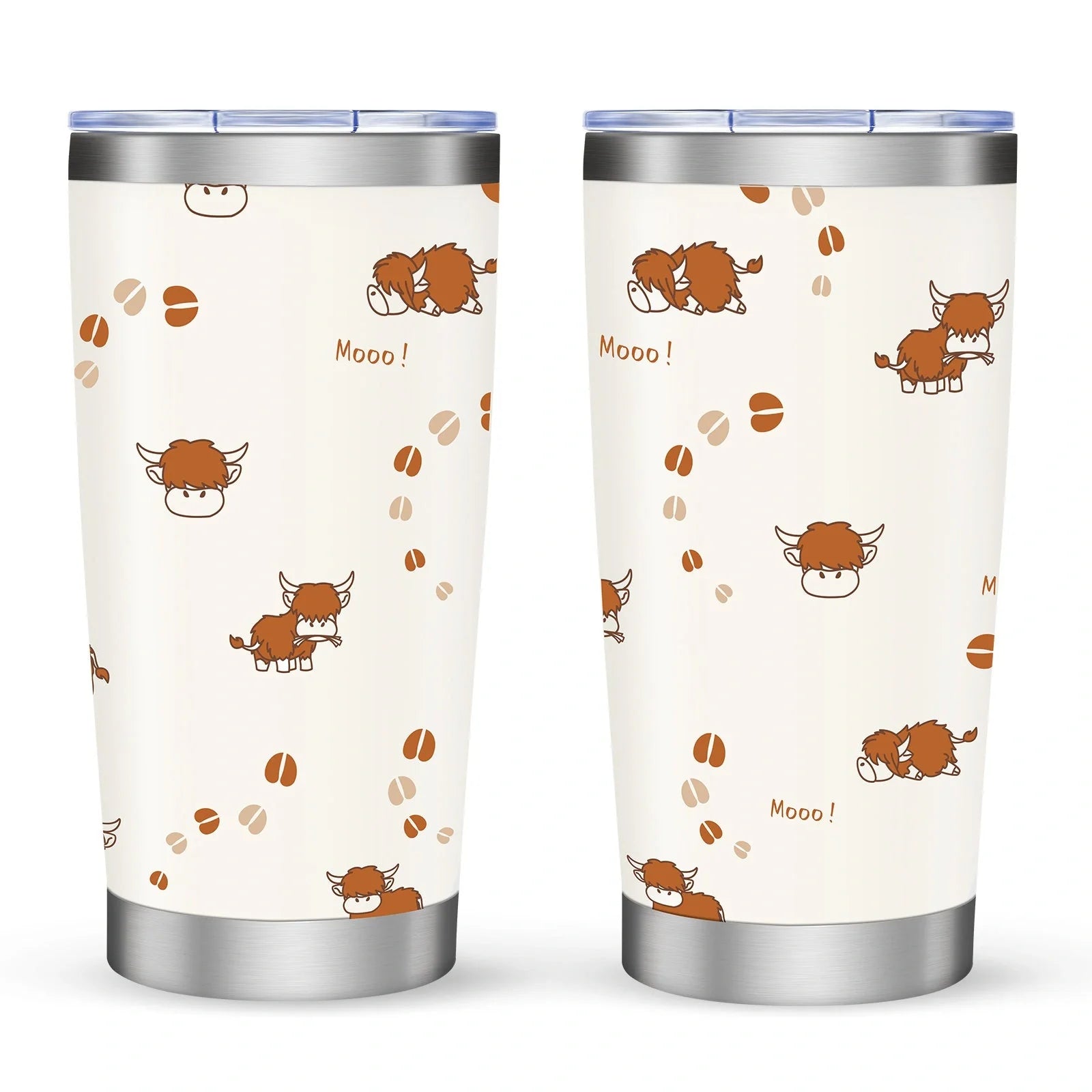 20oz Stainless Steel Car Cup Holder with Leak-Proof Lid and Secure Fit in Vehicle Cup Holder