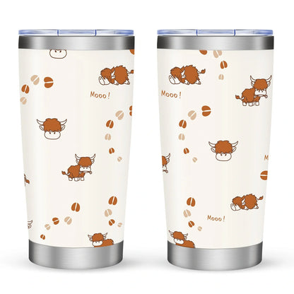 20oz Stainless Steel Car Cup Holder with Leak-Proof Lid and Secure Fit in Vehicle Cup Holder