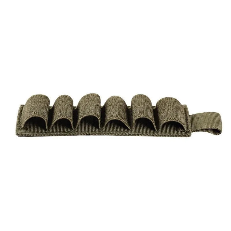 Tactical 6-hole storage sticker organiser in 1000D nylon fabric showing attachment points