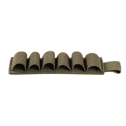 Tactical 6-hole storage sticker organiser in 1000D nylon fabric showing attachment points
