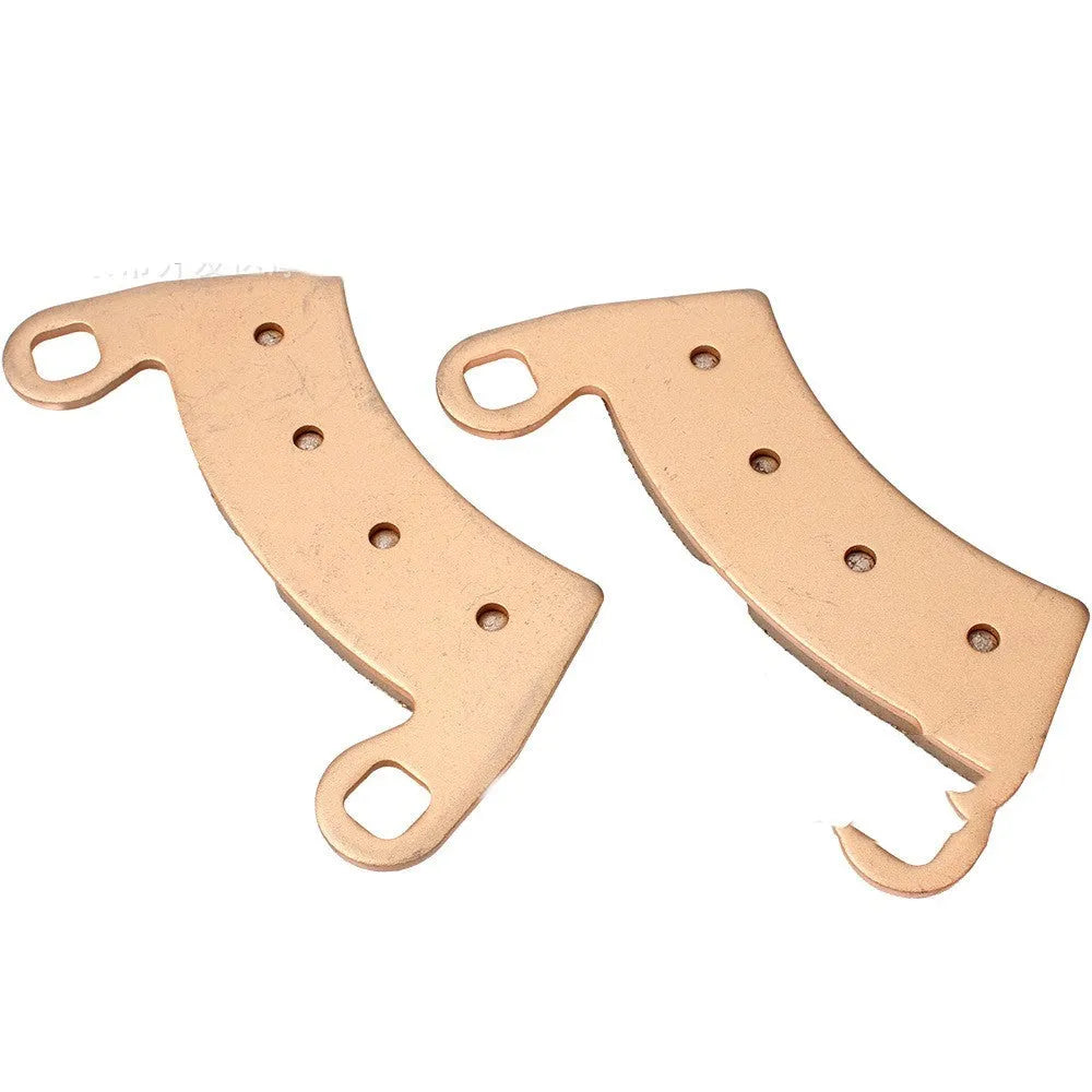 Sintered brake pad FA452 for Polaris ATV and UTV vehicles with corrosion-resistant construction