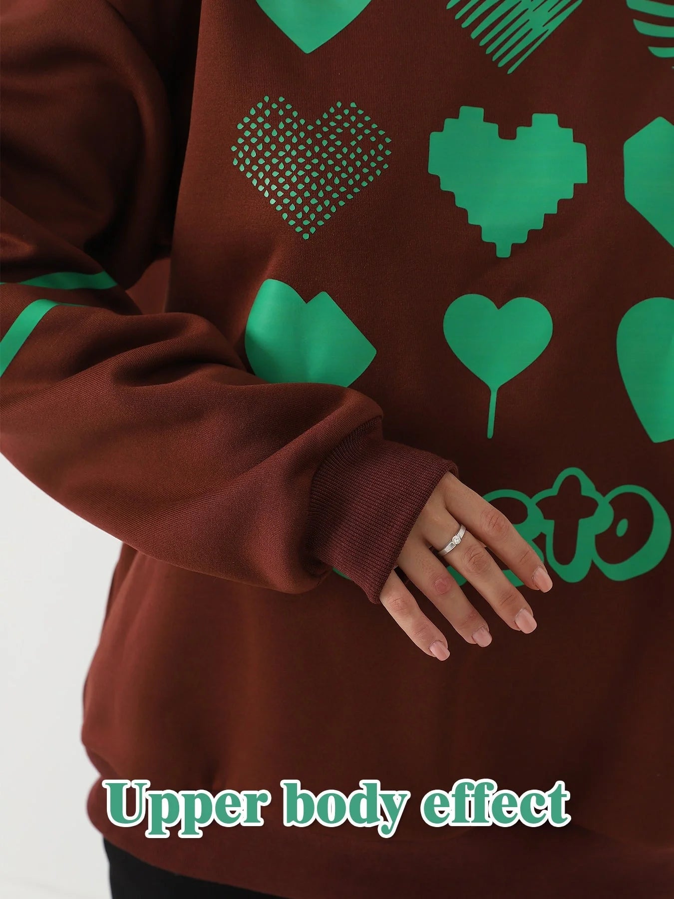 Casual brown and grey tops available in multiple sizes from S to 3XL