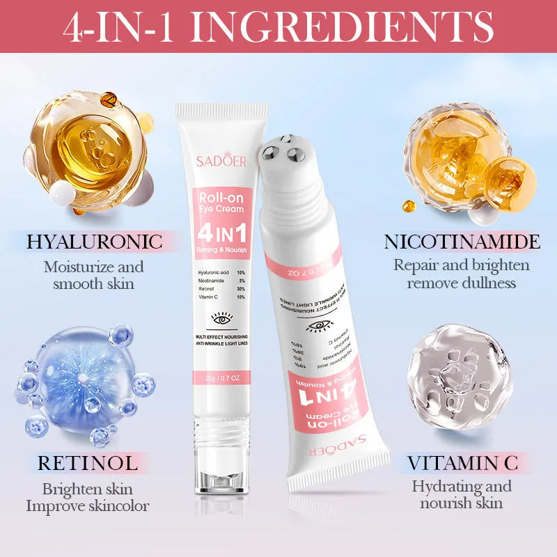 20g jar of bead texture multi-effect firming nourishing eye cream