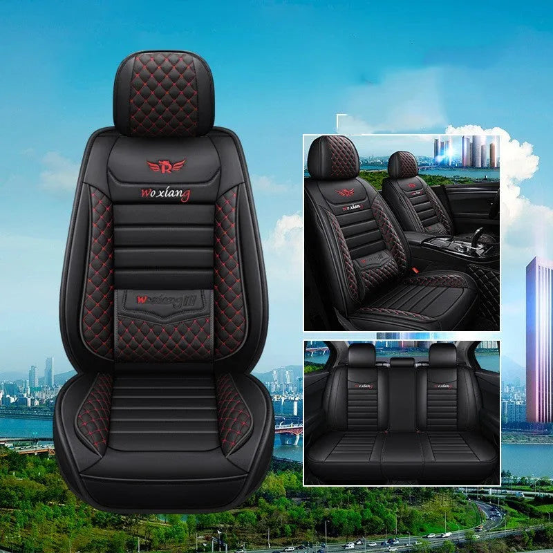 Five Four Seasons seat cushion with leather exterior and high elastic sponge filler, dimensions 65x55x25cm