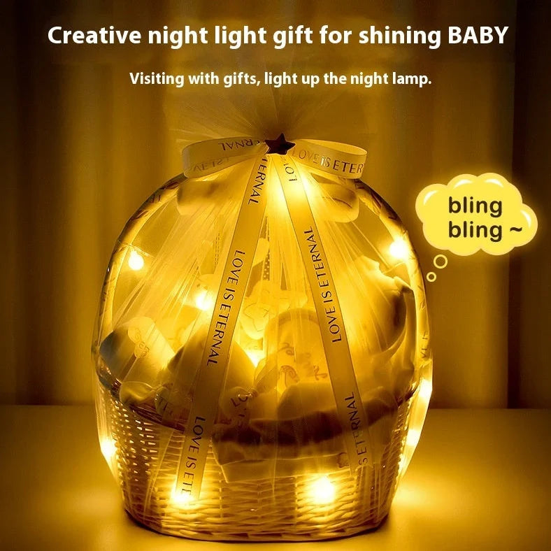 Newborn baby gift box set with 18-23 clothing pieces including cardigans and suits for babies 0-12 months