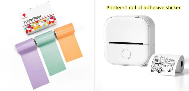 Portable Thermal Label Printer with Bluetooth Connectivity for Home, Office, and Small Business Organization
