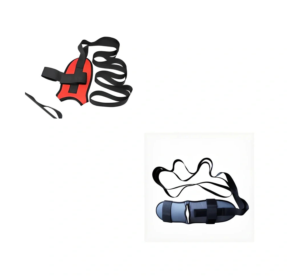 Fitness stretching belt for plantar fasciitis with 23cm length and multiple colour options