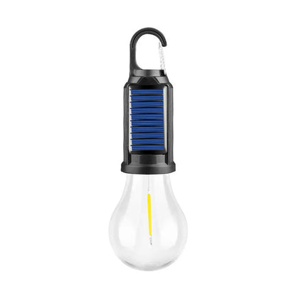 Five solar lantern light bulbs with pastoral styling and ABS plastic construction