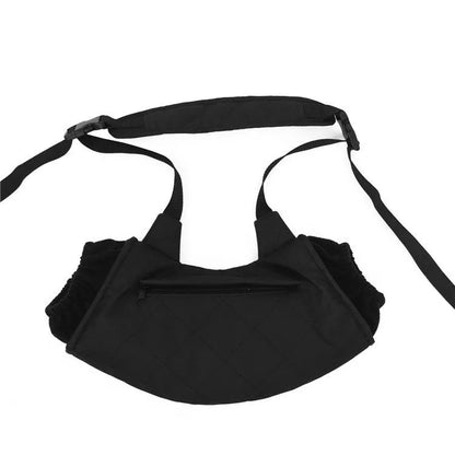 Neutral outdoor hunting camouflage warm gloves in flannel fabric