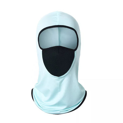 Printed Breathable Headgear Mask in various colors for windproof and sunscreen protection