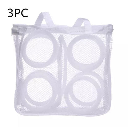 Machine Wash Shoes Magic Protective Mesh Bag in various colors for safe shoe cleaning