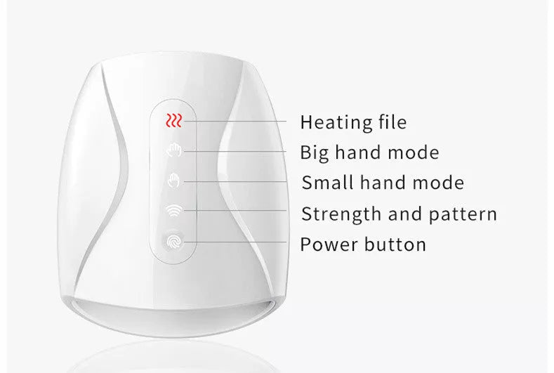 Electric Mouse Hand Massage Instrument with heating function for palm, finger, and wrist relief
