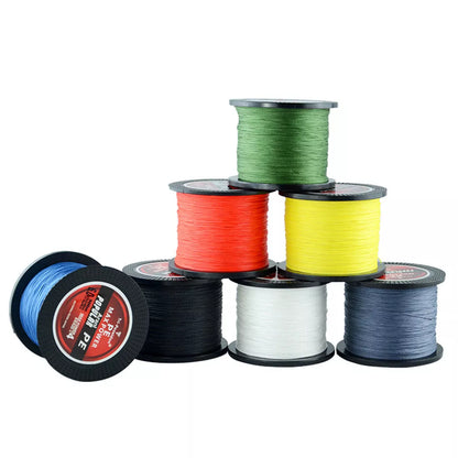 4Braided Fishing PE Line 300M with Strong Pull Horse design for superior strength