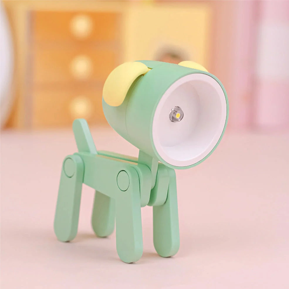 LED decorative animal night light in various colours measuring 55x35x80mm