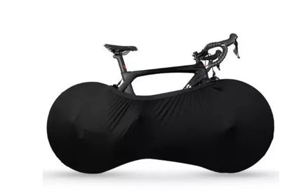 Customizable bicycle tyre cover with super elasticity for durable tyre protection