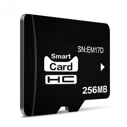 256MB TF series memory card measuring 11x15x1mm for MP3 MP4 mobile device storage
