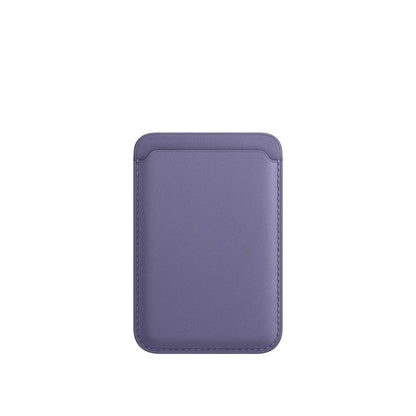 Magsafe Magnetic Leather Card Holder Wallet Case for iPhone in various colors