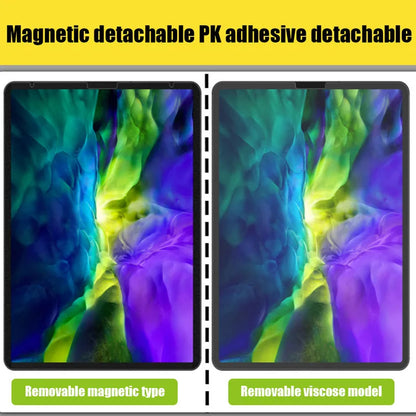Magnetic detachable writing film for iPad with 11-inch drawing surface and application tools