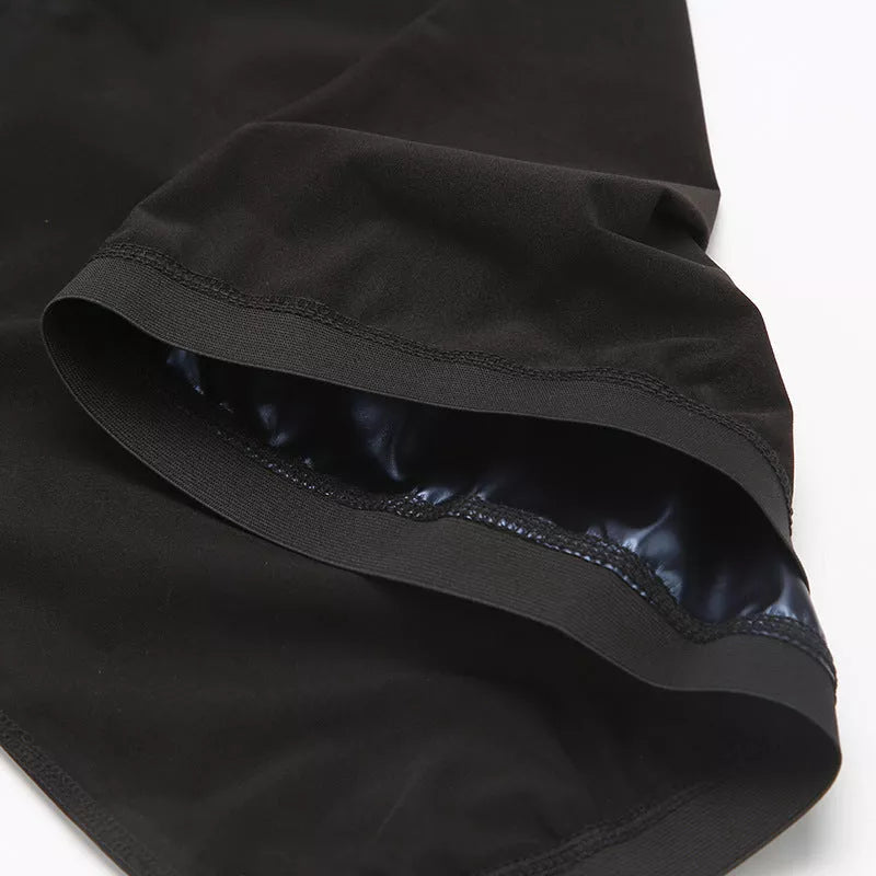 Men's neoprene sweat sauna vest for weight loss and waist shaping